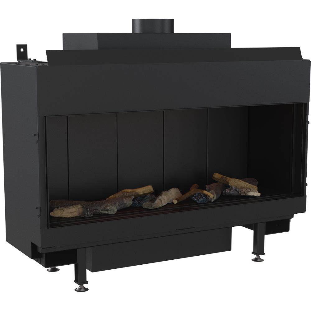 Gas Fireplace KRATKI LEO 100 front facing propane butane FI 100/150 9,5 kW