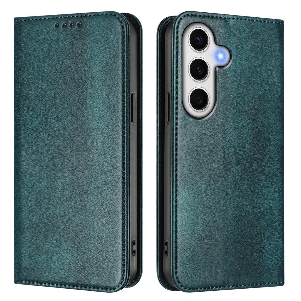 For Samsung Galaxy S24 FE Wallet Cases Retro Texture RFID Blocking Leather Phone Cover