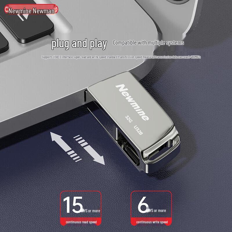 USB-флеш-накопитель Newsmy OTG двойного назначения