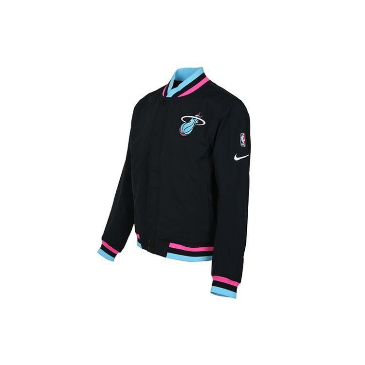 Nike Мужская куртка Nba Miami Heat, верхняя одежда, черная AH5285-010