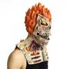 Halloween horror mask, Ghost Rider skull mask, latex flame mask, headgear for ghost costumes and props