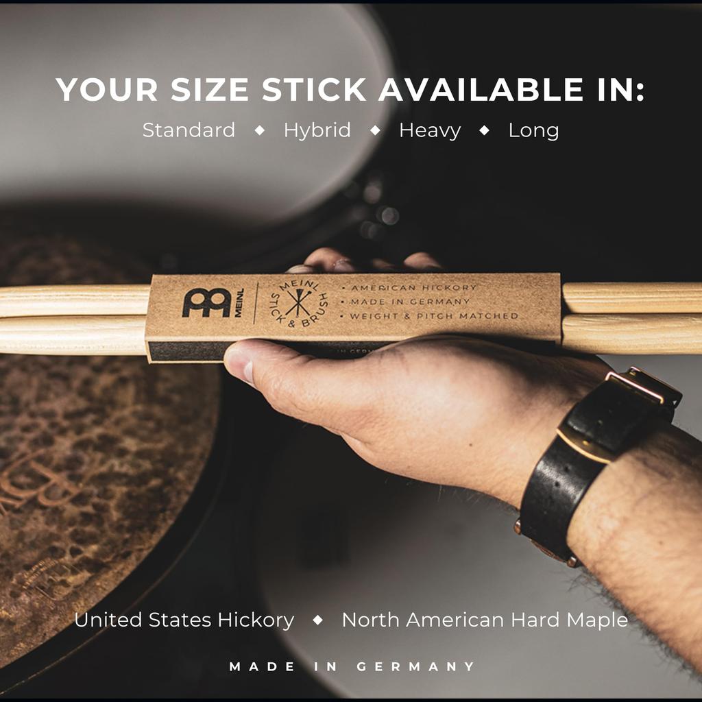 MEINL Stick Brush Meinl Drumstick HYBRID Maple Hybrid Tip 7A SB134 x & (413 13.6mm) []
