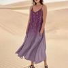 Women's Summer Dress Casual Loose Long Beach Vacation Dresses