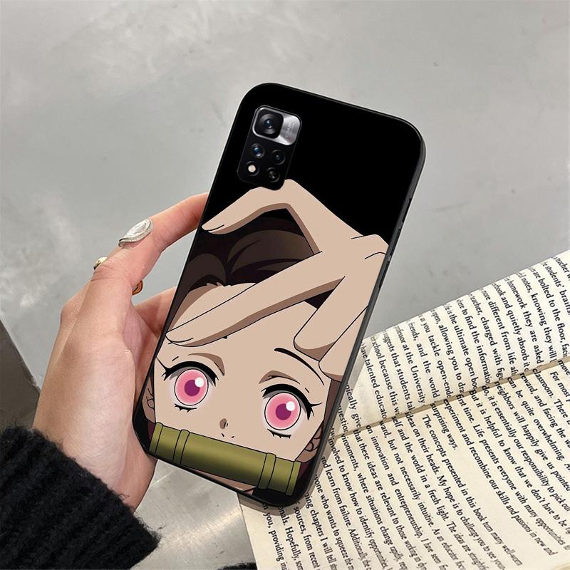 Nezuko Demon Slayer Phone Case For Xiaomi Redmi note 13 12 Pro 11S 11 10 Pro 10S 12S Redmi 10 9C 13C