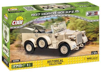 Cobi Историческая коллекция #2256 Horch 901 (КФЦ.15) Северная Африка (Немецкая армия Второй мировой войны) Масштаб 135 [Военные блоки - Официальный дистрибьютор COBI в Японии]