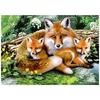 3D Алмазная вышивка Картина Вышивка крестом Круглый горный хрусталь Картина Животное Лиса