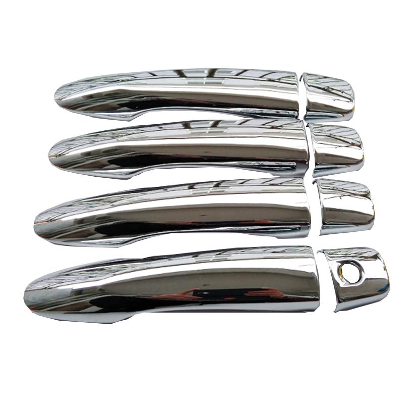 Door Handle Covers for Nissan Navara Np300 Chrome 2014 2015 2016 Car Styling Stickers Auto Accessories 8 Pcs