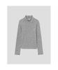 8SECONDS Soft Turtleneck Long Sleeve T-Shirt Gray