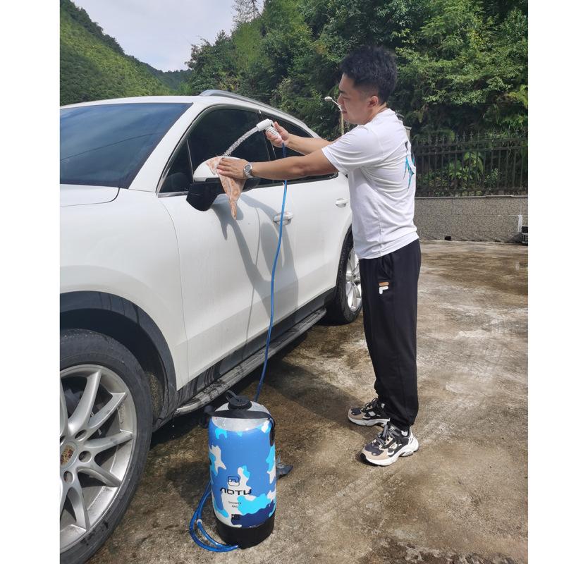 1 шт. 12 л уличный душевой мешок бытовой мешок для воды устройство для полевого купания портативный мешок для летнего купания на открытом воздухе без использования солнечной энергии