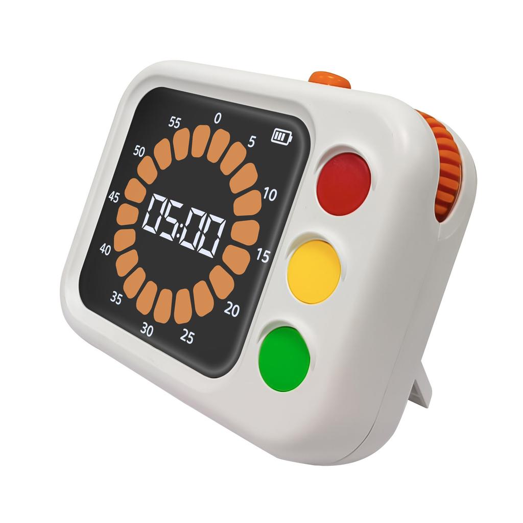 Plastic 60 Minutes Digital Timer For Classroom Learning Task LED Display Visual Timer Students Time Management Tool