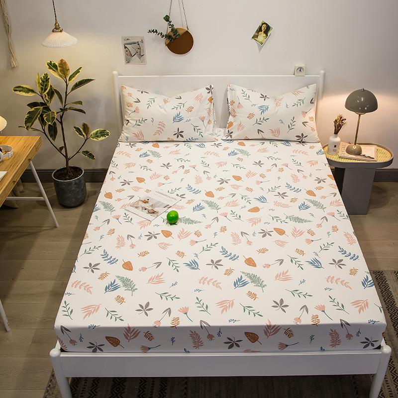 Хлопковая наволочка для шапки-кровати, трехсекционный защитный чехол Simmons, нескользящий наматрасник