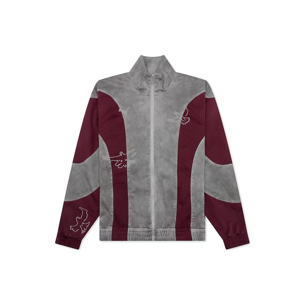 Puma X KidSuper Track Jacket Aubergine Unisex Outerwear Purple 624075-49