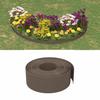Vidaxl Obrzeża Ogrodowe, 5 Szt., Brązowe, 10 M, 20 Cm, Polietylen