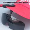Солнцезащитные очки с застежкой Vision Polarized Clips Hat on Adjustable Sunglasses Мужские солнцезащитные очки для рыбалки, велоспорта