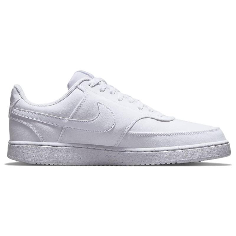 Nike Court Vision Low Canvas Next Nature 'Triple White'  DJ6260-100