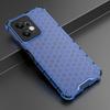 For Xiaomi Redmi Note 12 4G Honeycomb Texture Phone Case TPU+PC Anti-drop Smartphone Cover