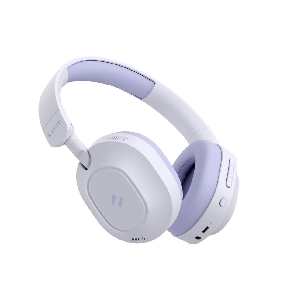 Havit H668Bt Bluetooth Headphones (Purple)
