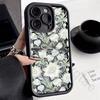 Силиконовый чехол с цветами для iPhone 13 11 15 17 12 14 16 Pro Max 17 Air Plus SE Ударопрочный Мягкий Защитный Чехол