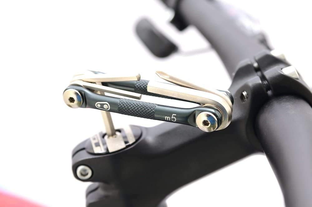 CRANKBROTHERS Multi-5 Портативный Велосипедный Инструмент Мультитул Никель/Черный