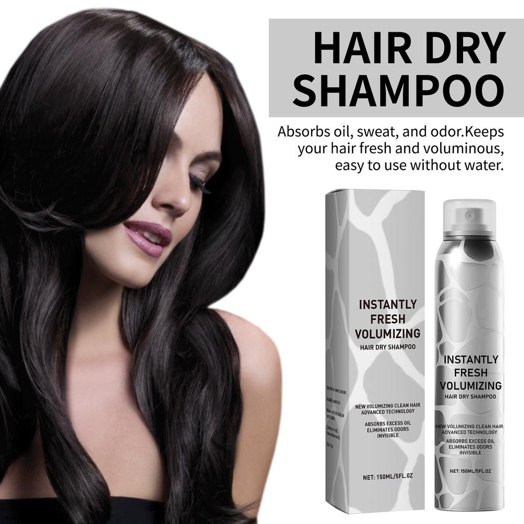 Dry Shampoo Instantly Fresh Volumizing Hair Dry Shampoo Volumizing Dry Shampoo Dry Shampoo For Dark Hair Natural Dry Shampoo Volumizing Spray.150ml