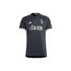 Juventus 23/24 Third Jersey With Letter Print V-Neck Short Sleeve Men Soccer Jersey Dark-Grey HR8250