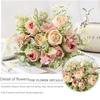 Colorful Imitation Flowers 30cm Fake Flowers Fashion Wedding Bouquet  Garden Decorations