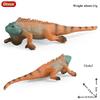 Oenux New Simulation Wild Reptile Animals Action Figures Lizard Model Figurines Kids Education Congnitive Scene Decoration Toy
