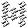 100PCS Double Wire Plug in Connectors with Locking Buckle Quick Clip Fasteners 2 Pin Multi Purpose Snap On Blocks for