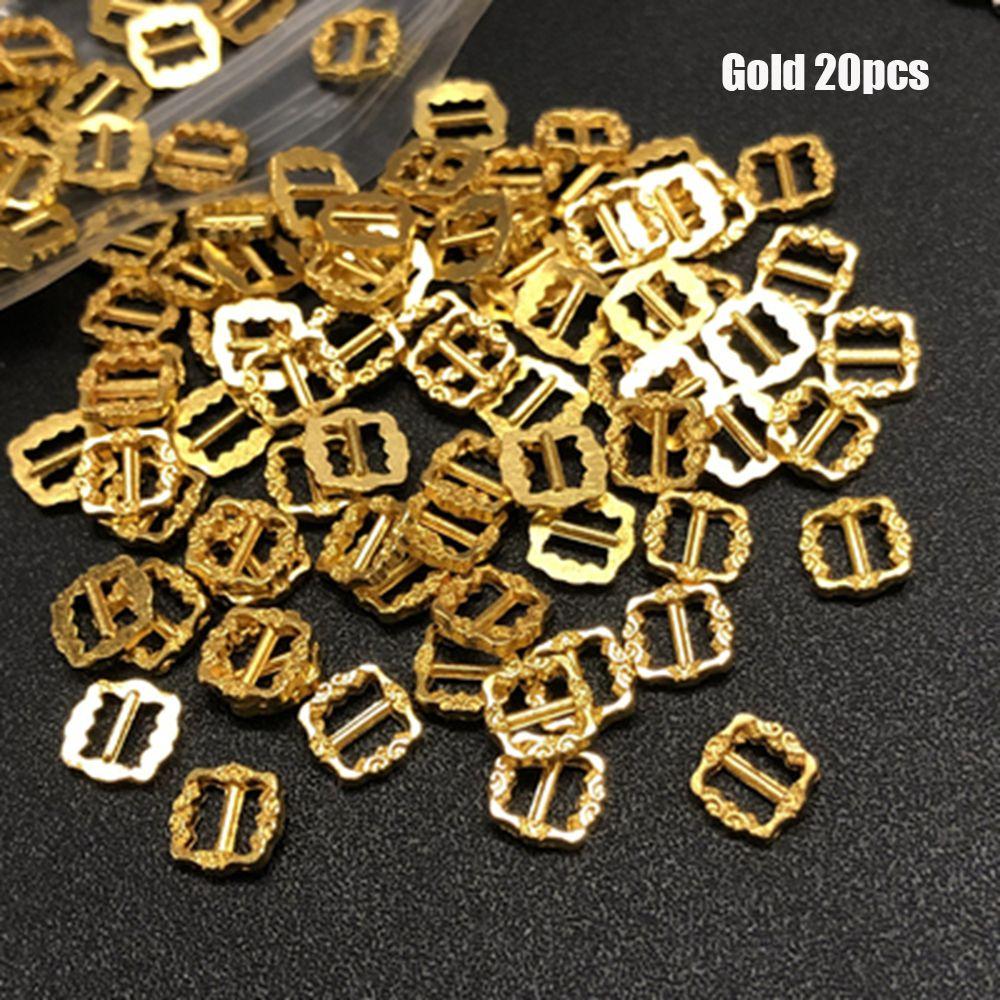 Girls Toys Diy Dolls Buckles Tri-glide Buckle Pattern Belt Buttons Doll Bags Accessories