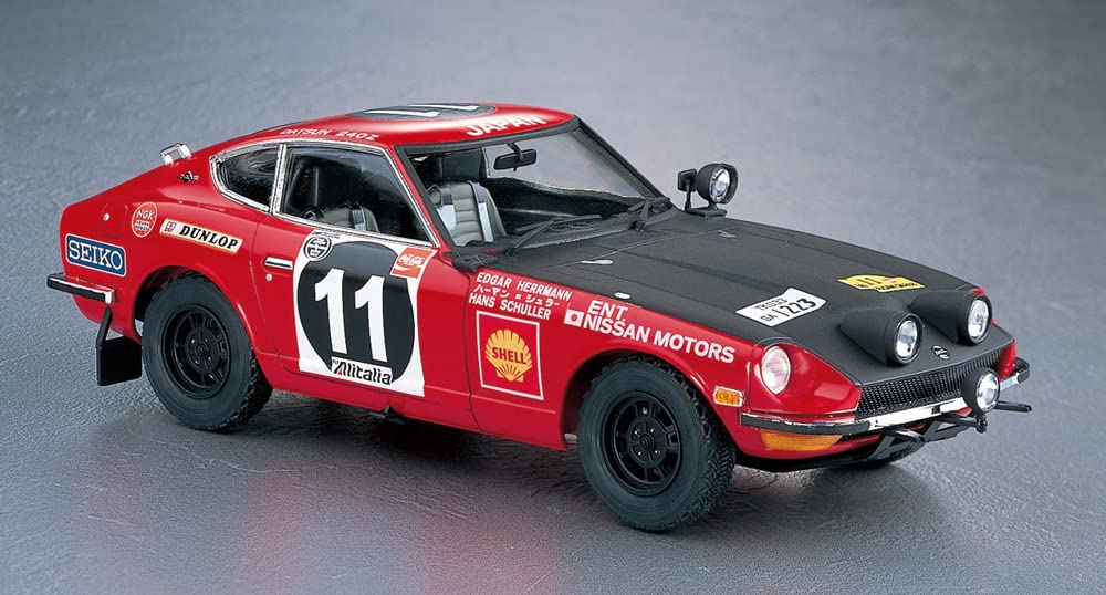 Hasegawa Datsun Fairlady 240Z 1971 Победитель ралли Сафари Пластиковая модель HC48 1/24