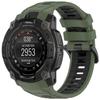 Мягкий силиконовый ремешок для Garmin Instinct 3 45 мм 50 мм Двухцветный браслет Наручный ремешок для Garmin 3 50 мм 45 мм Аксессуары для ремешка