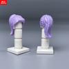 10 шт. Кубики MOC Женские волосы Высокий хвост Для фигурки 4 см Носить Голова девочки Части тела Аксессуары Конструкторы DIY Игрушки для детей