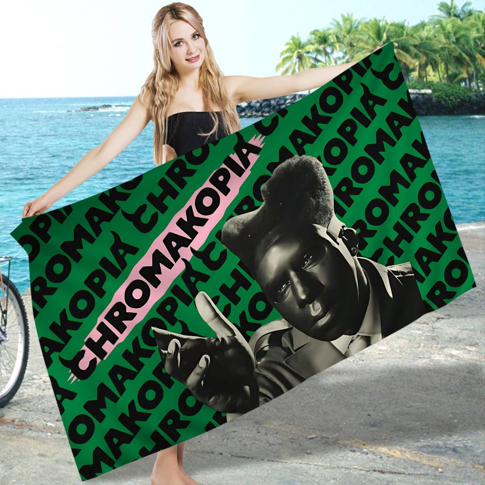 Рэпер T-Tyler T-The C-Creator Микрофибровое одеяло Быстросохнущее Пляжное Большого размера С принтом Супервпитывающее Полотенце-одеяло для бассейна