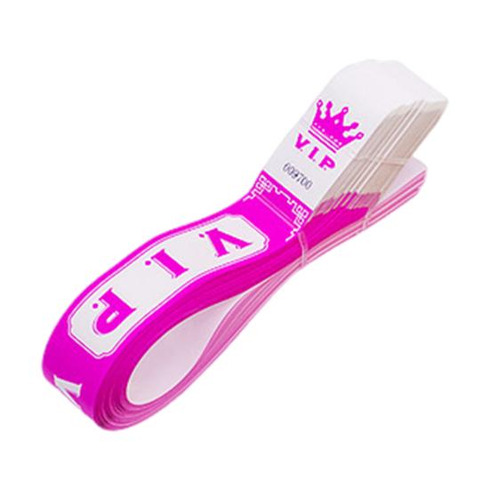 100 шт. VIP одноразовые браслеты на запястье водонепроницаемые флуоресцентные браслеты самоклеящиеся ID браслеты для мероприятий фестивалей баров концертов