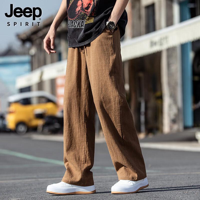 Мужские летние повседневные брюки прямого кроя JEEP SPIRIT