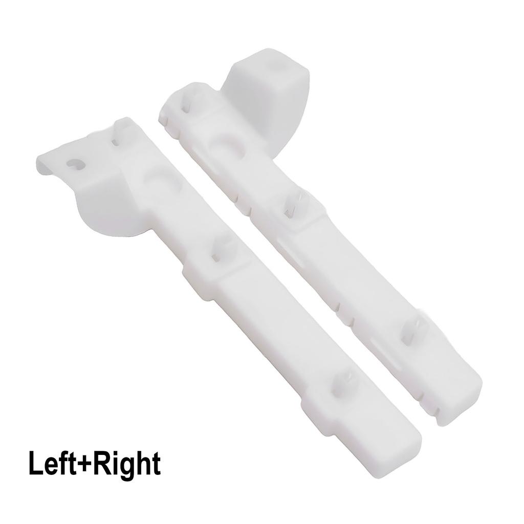 Для автозапчастей Mitsubishi Lancer кронштейн переднего бампера белый 6400A404 6400F-549 6400F-550 6400F550 легко устанавливаемый пластик