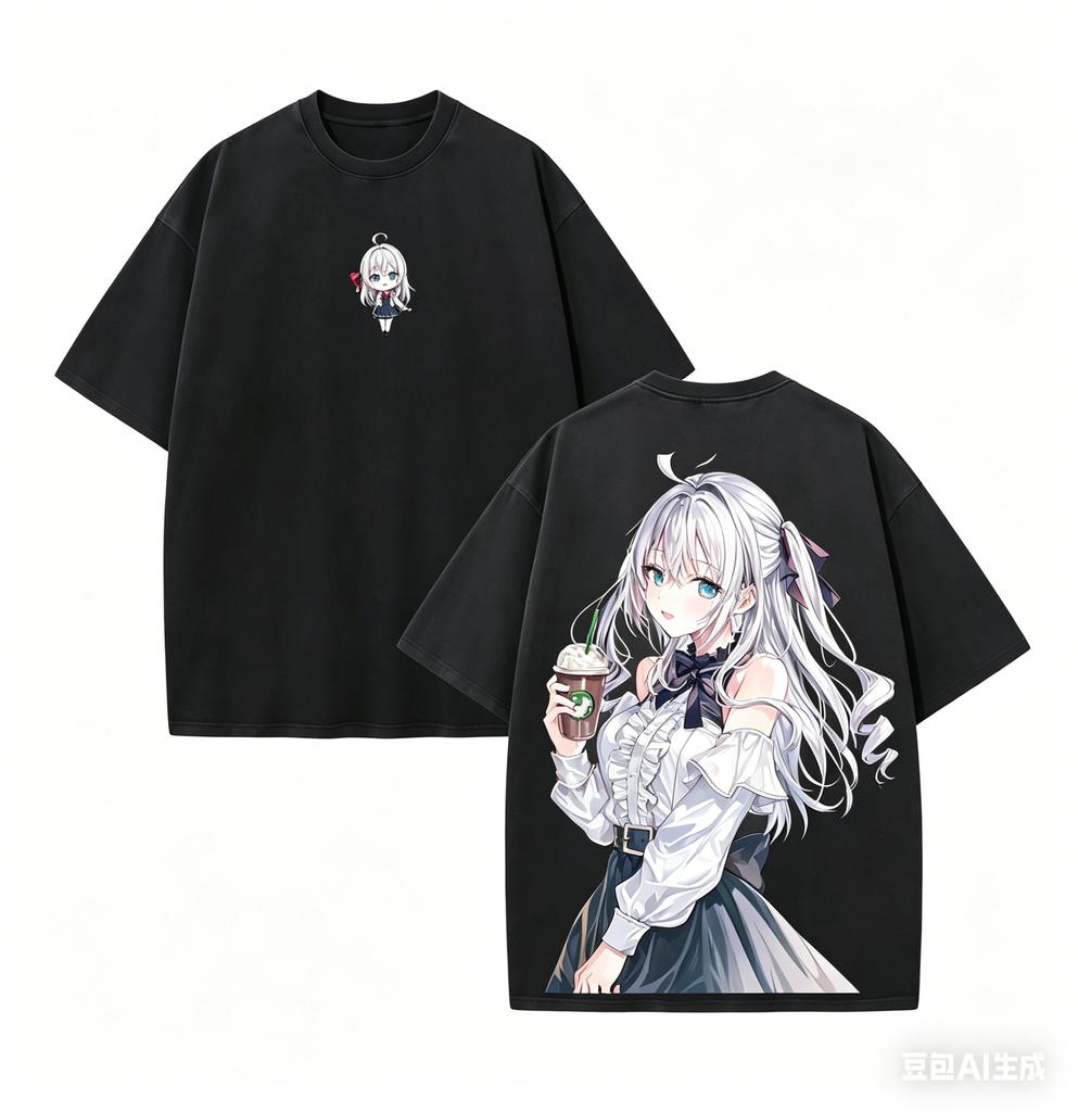 Alya Sometimes Hides Her Feelings in Russian Anime Lover Washed Tshirt Year round clothing high quality personality Clothes tee