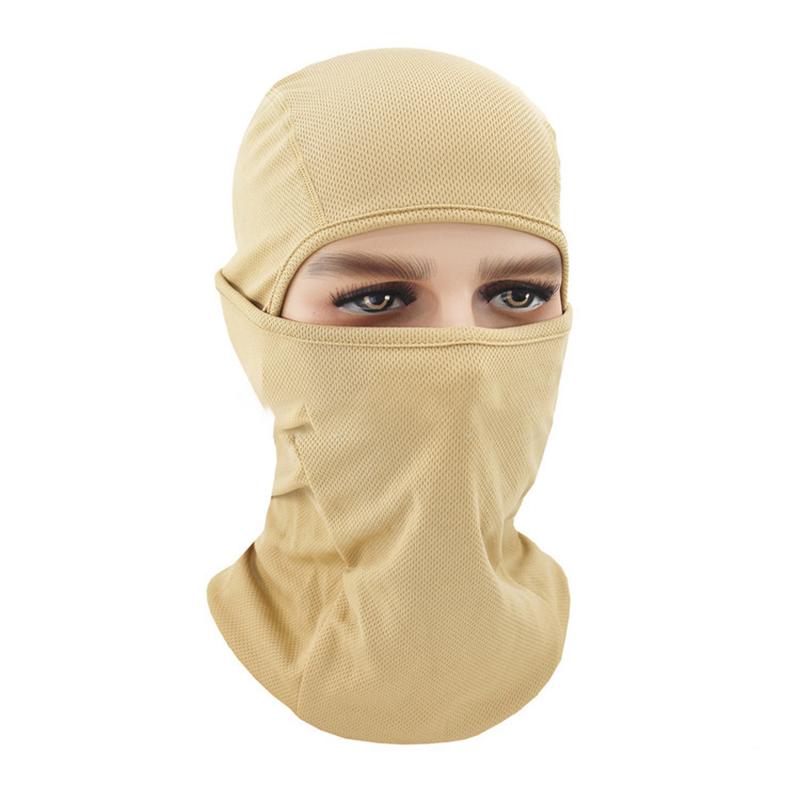 Motorcycle Full Face Mask Balaclava Tactical Masks Men Women Breathable Sports Camping Ski Biker Face Cover Helmet Liner
