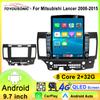 2 Din Android 12 Carplay Car Radio for Mitsubishi Lancer 10 CY 2008 - 2015 Multimedia Video Player GPS IPS 4G Stereo DVD