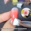 100pcs Gradient Sponge Brush Nail Art Sponge Set for DIY Nail Art Gel Polish Brush Glitter Powder Manicure Accessory