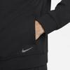 Nike Мужская толстовка с капюшоном на молнии Yoga Dri-FIT Черный DQ4877-010