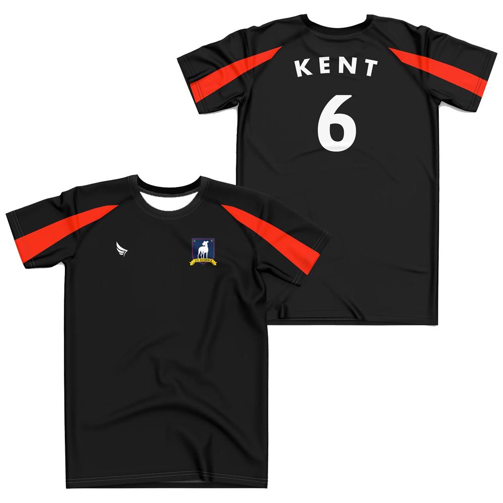 Ted Lasso Richmond Season Kent Coach's Реплика Джерси с круглым вырезом с короткими рукавами, женская и мужская футболка, одежда для косплея