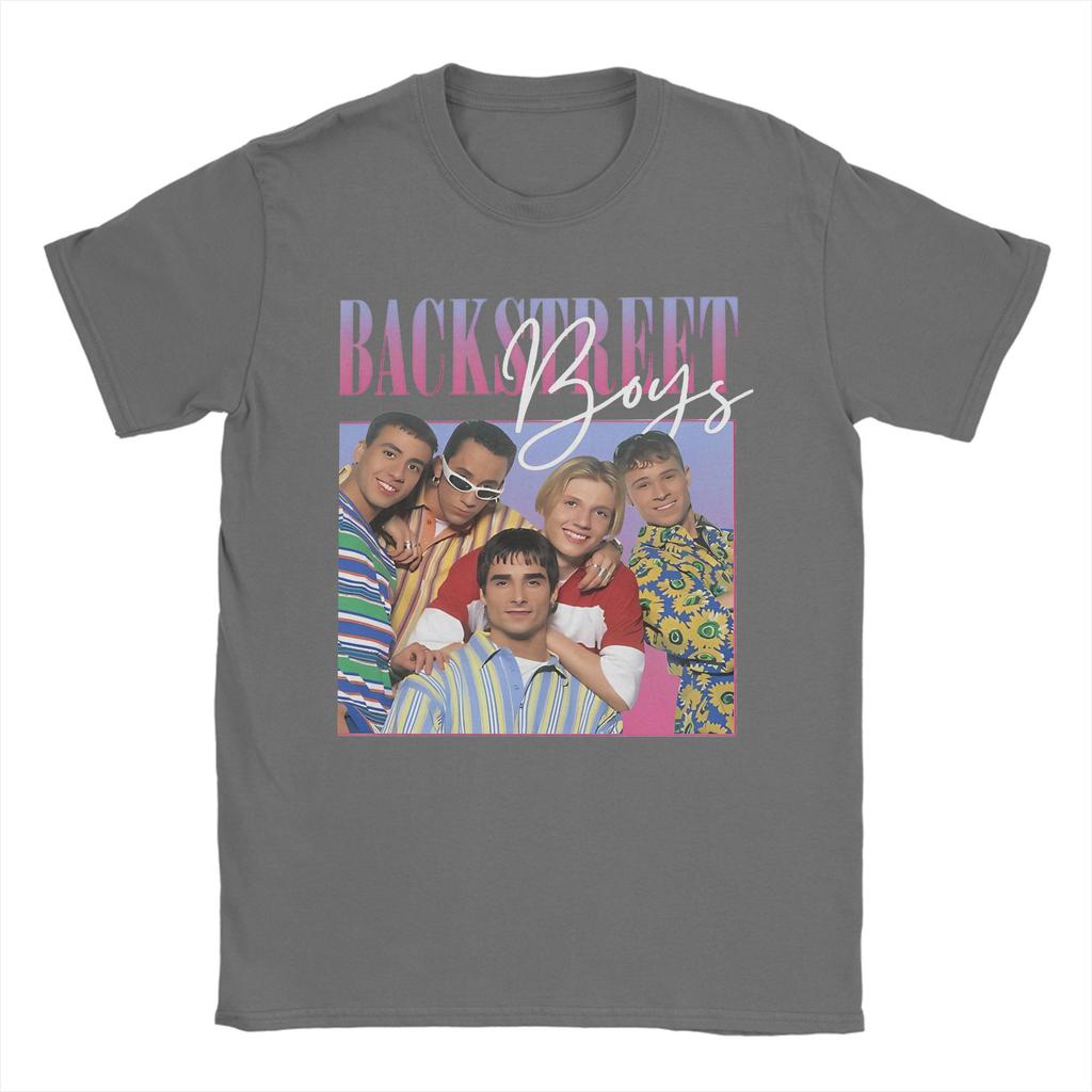 Самый смешной идол из Бэкстрит Футболка для мужчин Backstreet Boys Повседневная футболка с коротким рукавом с круглым вырезом Графические топы