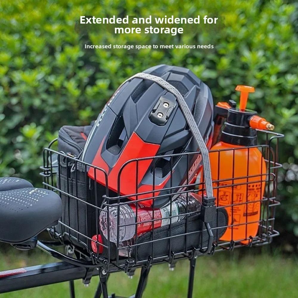 Durable Mountain Bike Rear Rack Cycling Carrying Backpack  Children's Folding Bike Accessories