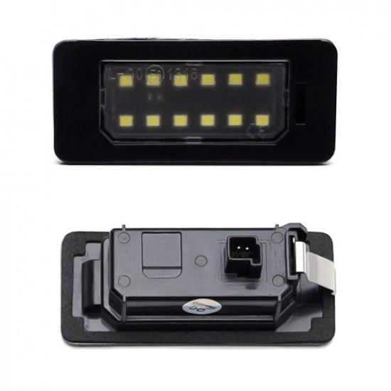 Xenon White 12-SMD LED License Plate Light For BMW Gxx G20 G30 3 5 Series G05 X5