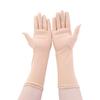 Summer Embroidered Breathable Stretch Anti-slip Sunscreen Gloves Mittens Driving Glove Anti UV