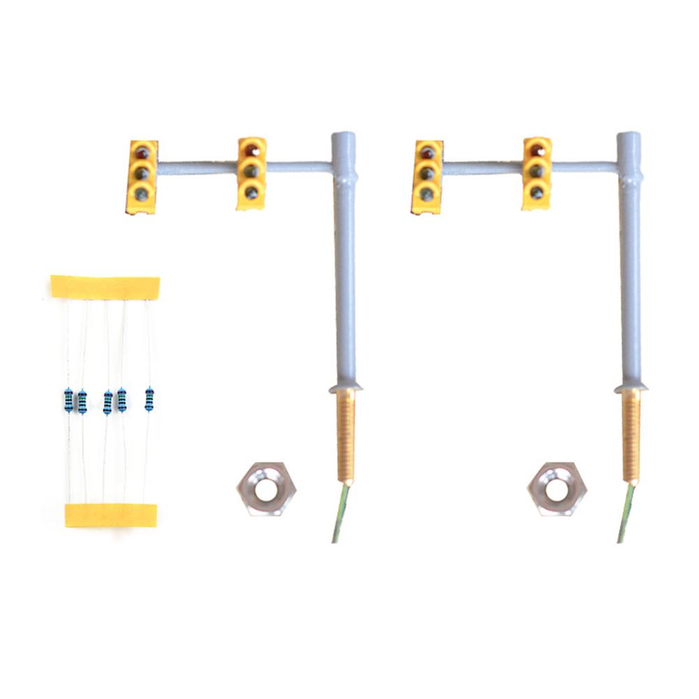 Установите модели светофоров с 5x резисторами 20 мА, аксессуарами