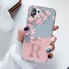 Цветы Чехол-буквы Для Xiaomi Mi 11 Lite Mi11 Lite NE Прозрачный tpu Силиконовые Чехлы Для Xiaomi 15T 14T 13T 12T 11T 10T Pro Алфавит