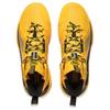 LiNing Furious 4 men mid top basketball shoes boom tech lightweight rebound yellow ABFU015-7