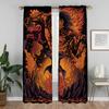 Curtains for Living Room Curtain Attack On Titans Home Interior Curtains 2 Pieces Blinds Shades Tulle for Bedroom Partition